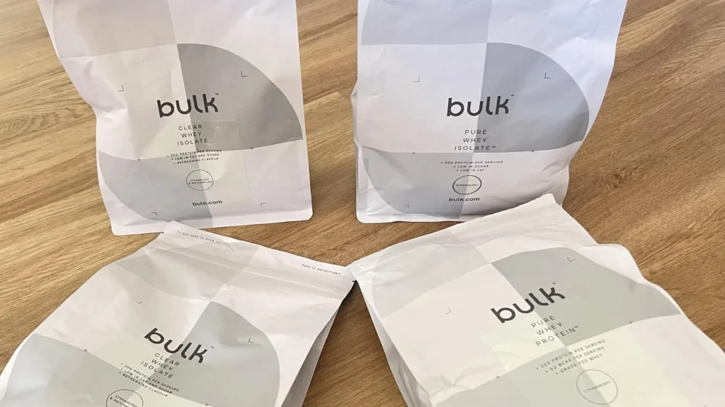 Anmeldelse og test af bulk proteinpulver.